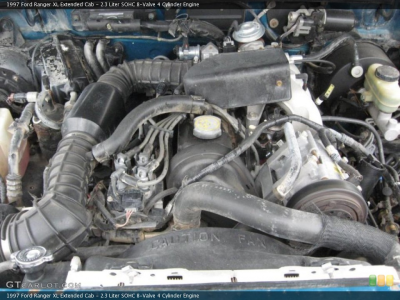 Liter SOHC 8-Valve 4 Cylinder Engine on the 1997 Ford Ranger XL ...