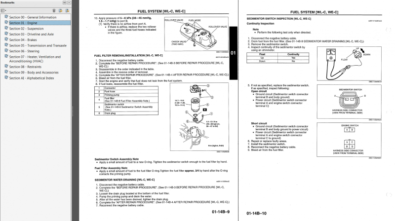 2006-2009 Ford Ranger/BT-50 Diesel Factory Repair Service Manual