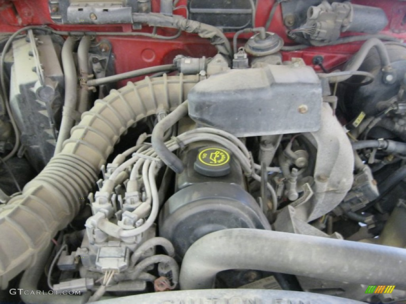 2000 Ford Ranger XL Regular Cab 2.5 Liter SOHC 8V 4 Cylinder Engine ...