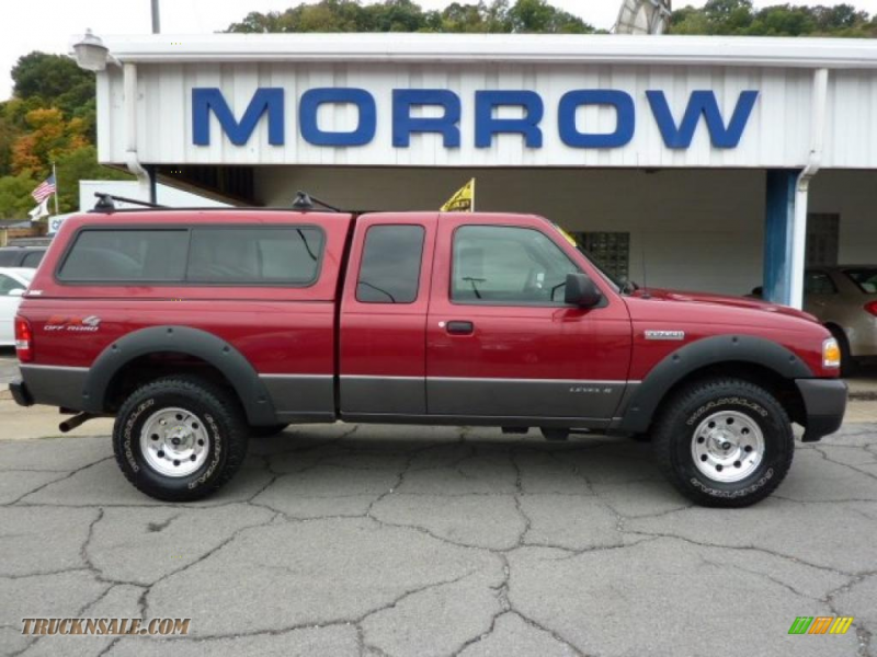 2006 Ford Ranger FX4 Level II SuperCab 4x4 in Redfire Metallic photo ...