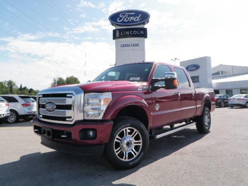 2014 Ford Super Duty F-350 Lariat Platinum Turbo Diesel