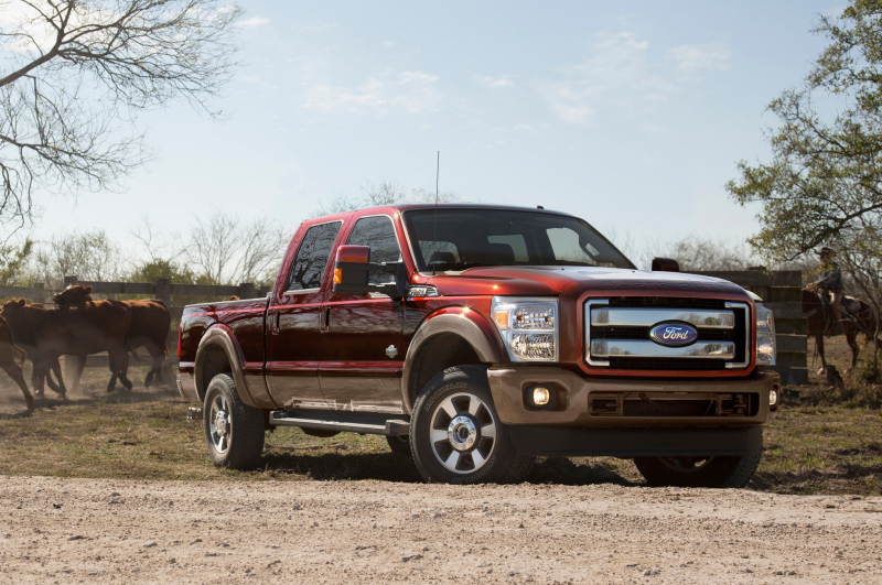 2015 Ford King Ranch F 250 Super Duty front view