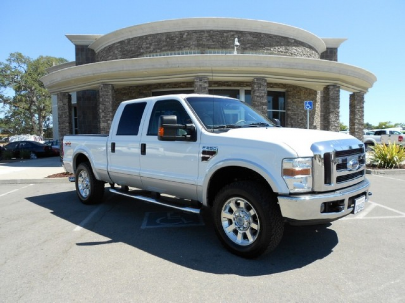 HAVE A 2008 FORD F250 CREW CAB LARIAT DIESEL THAT IS IMMACULATE ...