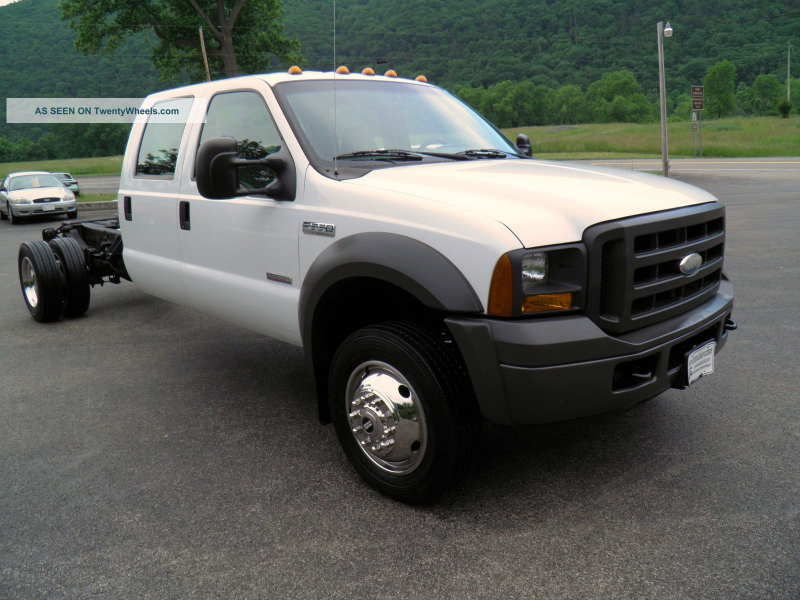 2005 Ford F - 550 Crew - Cab & Chassis Utility / Service Trucks photo ...