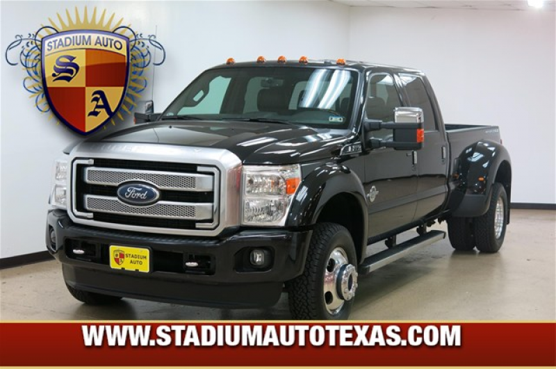 2013 Ford F-450 Platinum, Navigation, Hot/Cold Seats, Leather Crew Cab ...