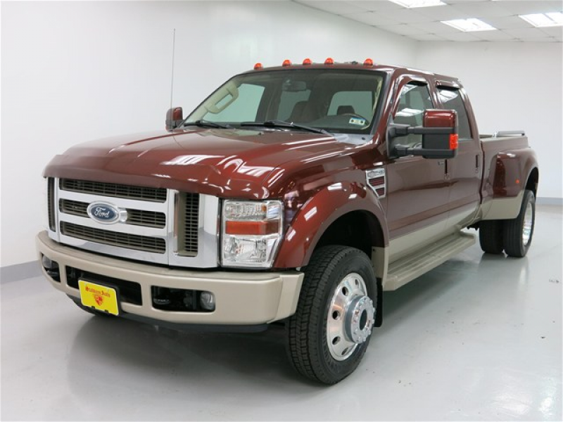 2008 Ford F-450 King Ranch, Navigation, Heated Seats, Rear DVD Crew ...