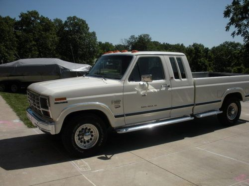 1986 Ford F250 6.9l Diesel Long Bed Pickup on 2040-cars