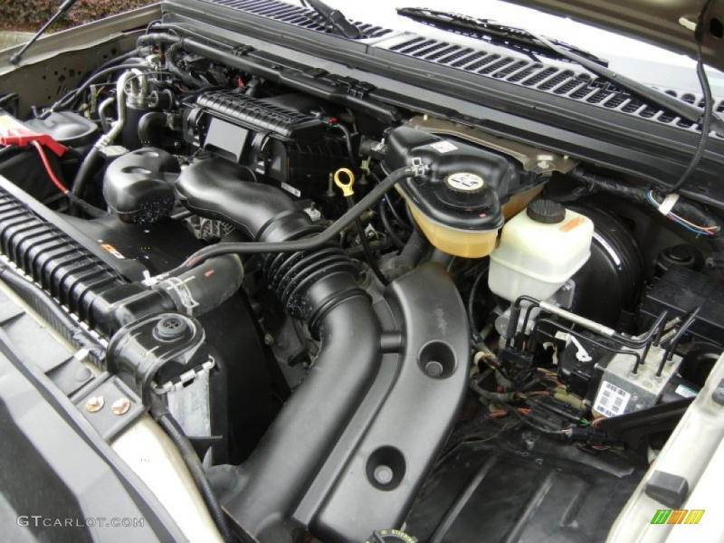 2006 Ford F350 Super Duty Lariat SuperCab 4x4 5.4 Liter SOHC 24V VVT ...
