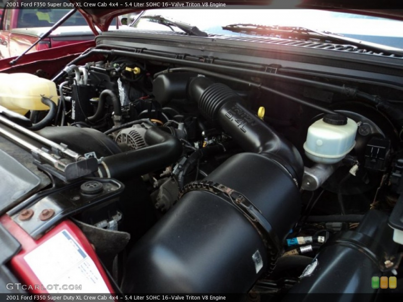 Liter SOHC 16-Valve Triton V8 Engine for the 2001 Ford F350 Super ...