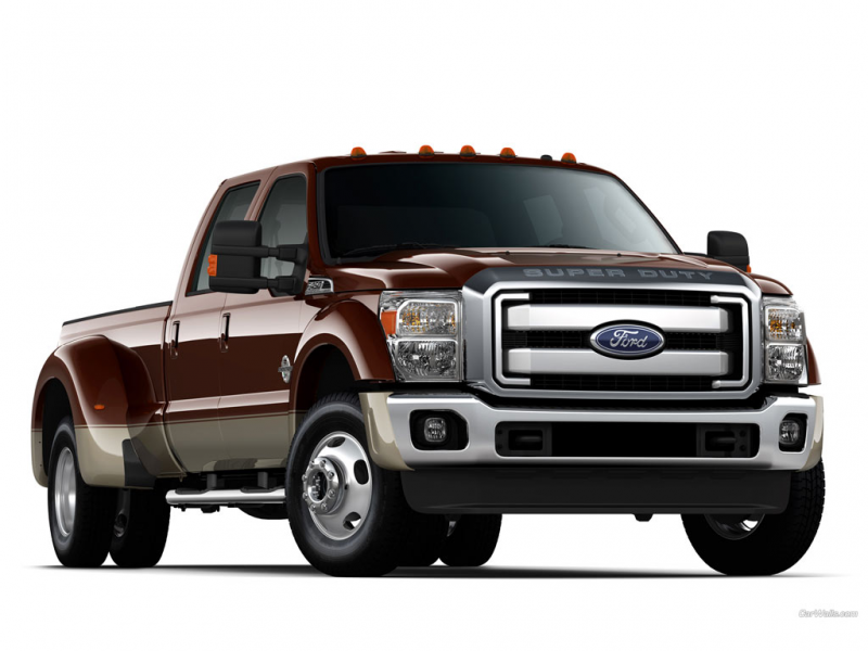 The 2013 Ford F-450 Super Duty.