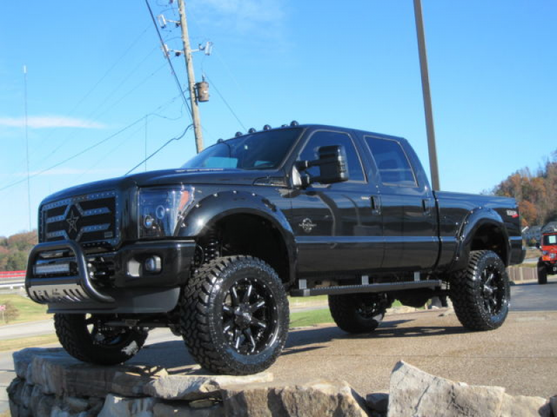 FORD-F-350-2014-LARIAT-6-7-DIESEL-CUTOMIZED-BLACK-OPS-EDITION-LOADED ...