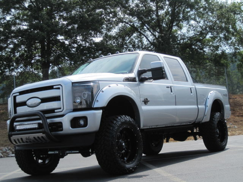 FORD F-350 2013 LARIAT 6.7 DIESEL 4WD CUSTOM BLACK OPS EDITION LOADED ...