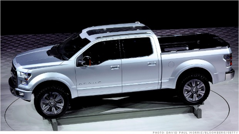The New Ford Aluminum F-150 to Improve MPG