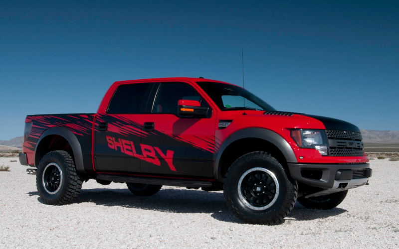 2013 Shelby Ford F 150 Svt Raptor Front View