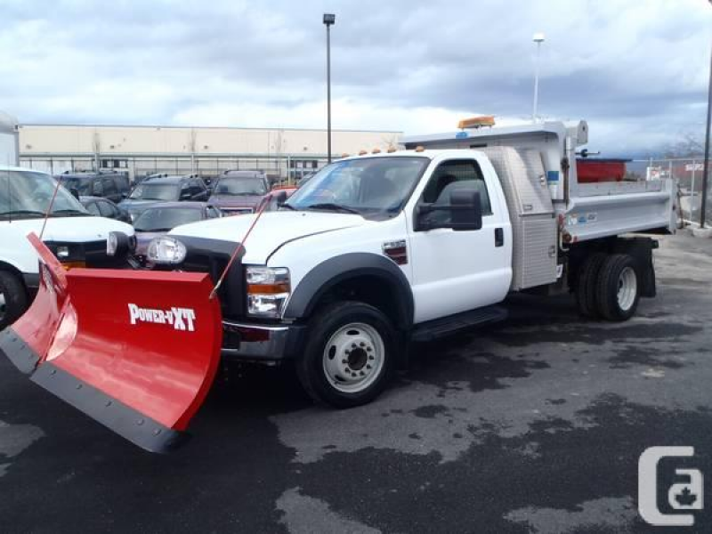2010 Ford F550 Dump Body/Snow Plow & Rear Mixer - $44500 in Calgary ...