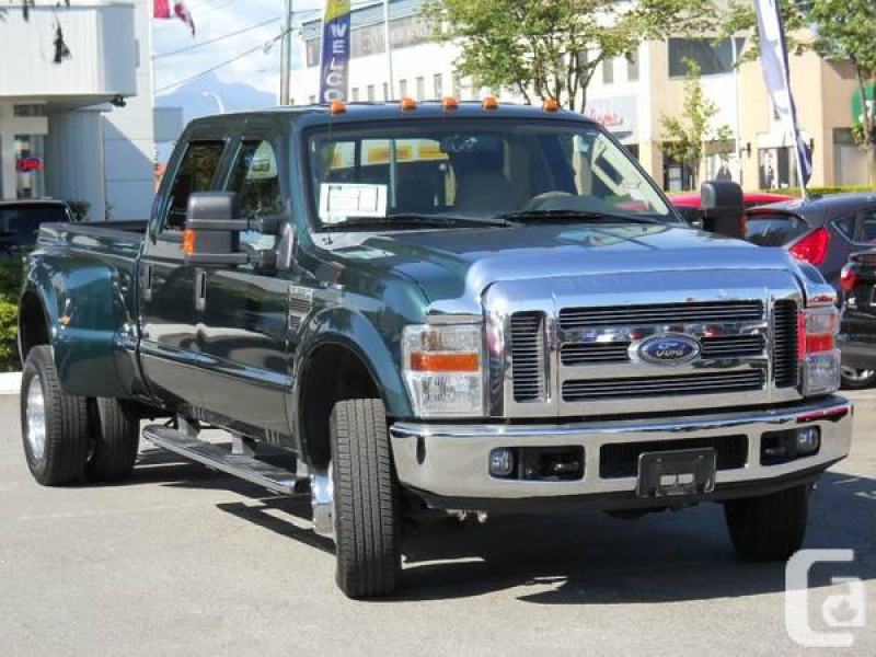 2008 Ford F350 Lariat Dually Long Box Crew 4X4 Diesel w Leather F-350 ...