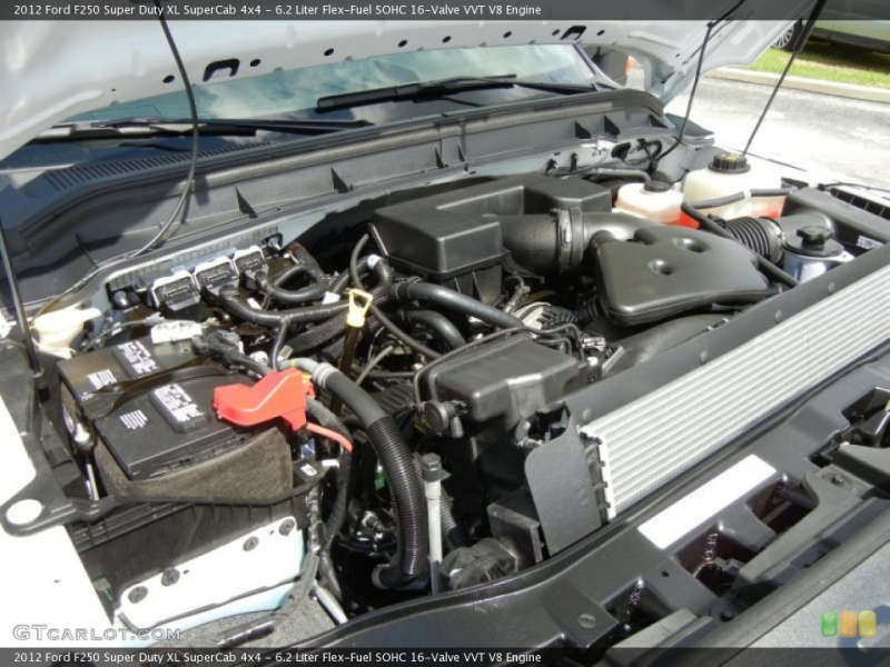 Liter Flex-Fuel SOHC 16-Valve VVT V8 Engine for the 2012 Ford F250 ...