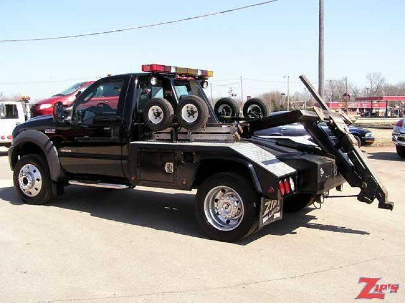 2005 Used Ford F450 Sd Medium Duty Wrecker Tow Truck For Sale in Iowa