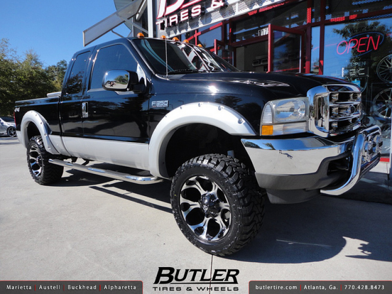 Ford F350 with 20in Fuel Dune Wheels