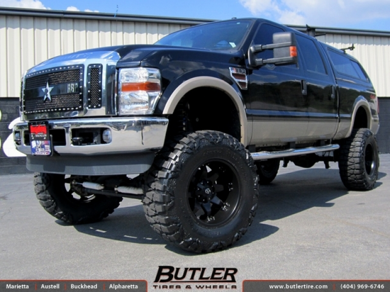 Ford F350 with 20in Fuel Octane Wheels