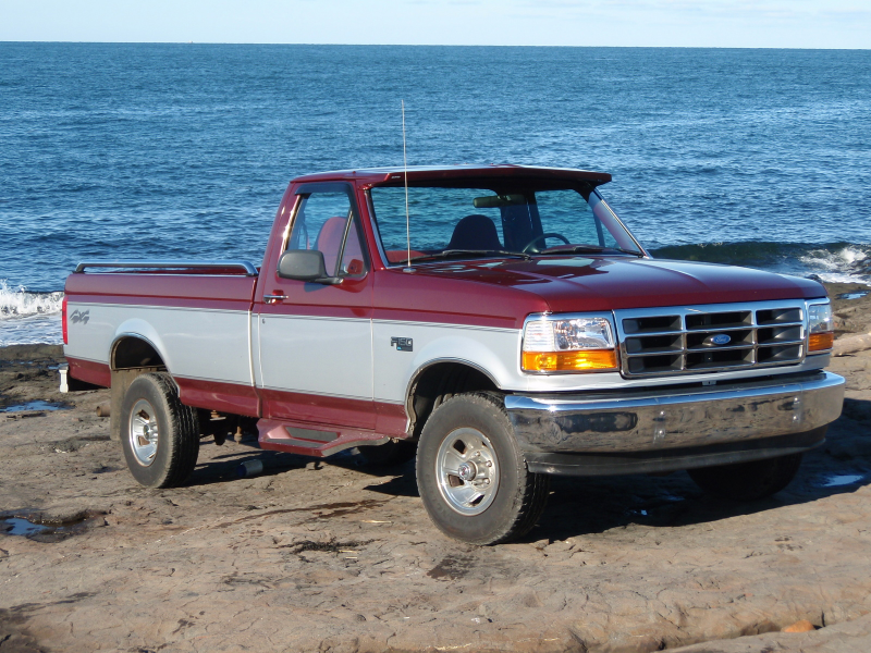 1996 Ford F-150 XL 4WD LB, 1996 F150 with 37,000 km, exterior