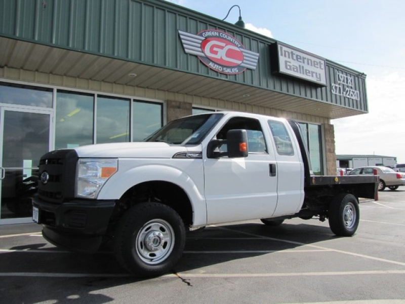 2011 Ford Super Duty F-250 6.2L Gas 4x4 XL Flatbed in Collinsville ...