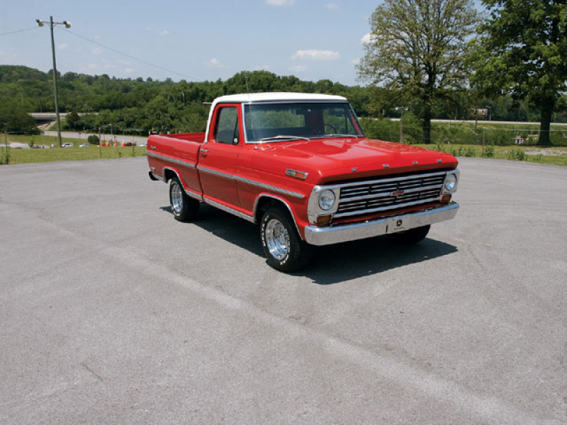 1969 Ford F100 Parking Lot