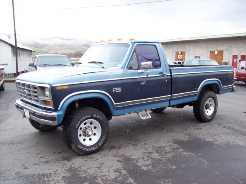 1984 Ford F350 Specs ~ Odd Looking Dually..... Ford Truck