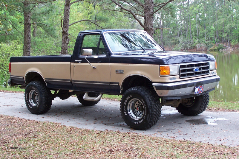 1989 Ford F-150, My 1989 F-150 XLT Lariet 6 inch pro comp lift 12 ...