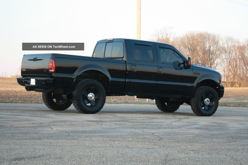 2007 Ford F - 350 Duty Lariat Crew Cab Pickup 4 - Door 6. 0l Outlaw F ...