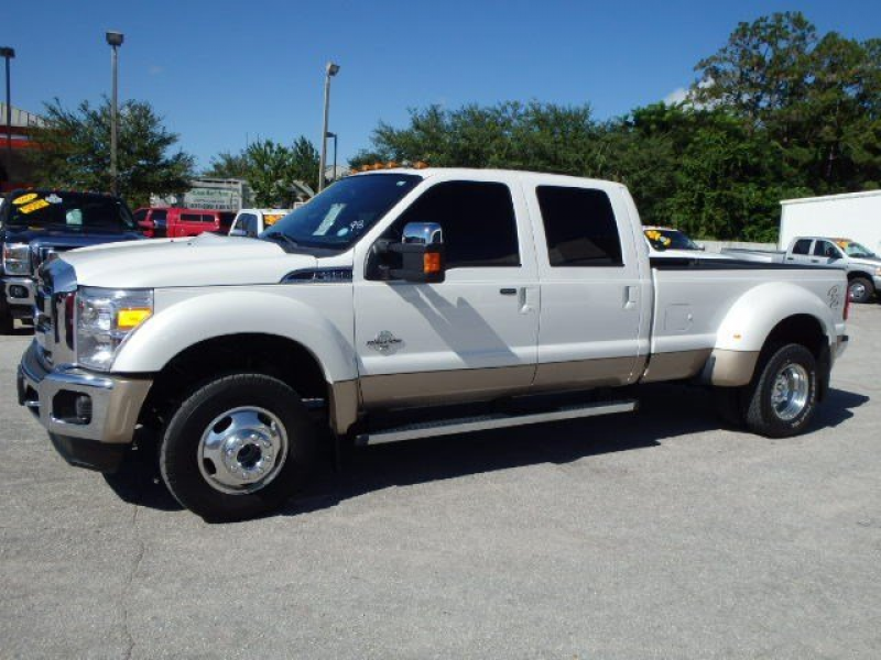 Certified 2011 Ford F-450 Lariat Crew Cab Powerstroke Diesel Dually ...