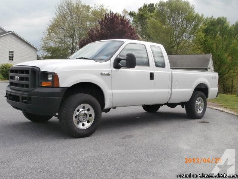 2005' FORD F-250 XL 4X4 SUPER CAB 5.4L V8 92,000 MILES for sale in Cly ...
