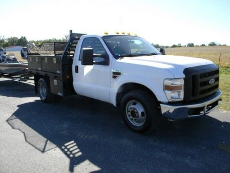 Ford f 350 flatbed powerstroke diesel 1 ton dually utility 150 250 350 ...