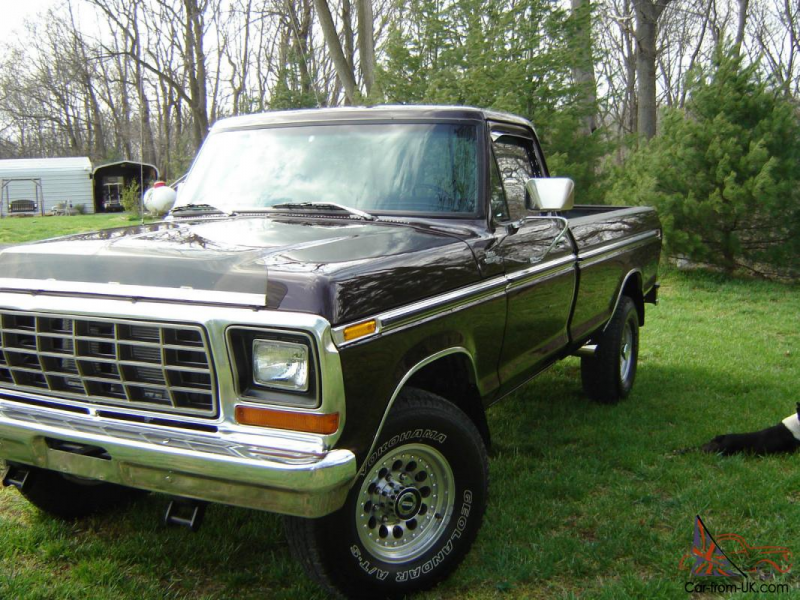 1978 ford f 250 4 x 4 auto 400m eng