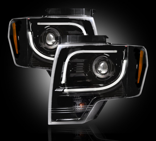 2013-2014 Ford F150 & Raptor (Models w/ Factory Projector Headlights ...
