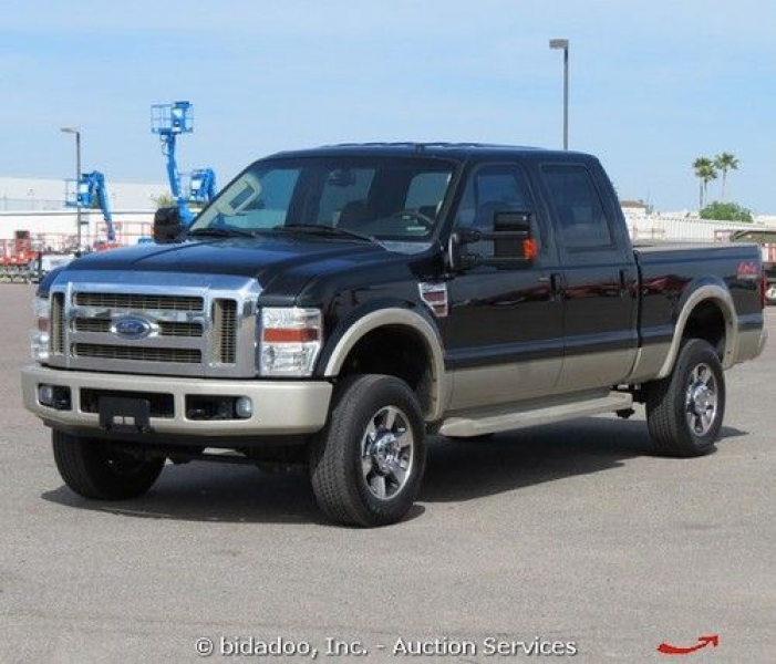 Ford F350 King Ranch Crew Cab Pickup 6.4L Diesel ONE OWNER Powerstroke ...