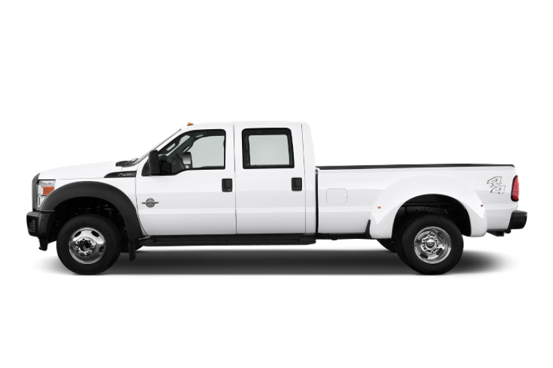 2013 Ford F-450 Super Duty Long Bed Crew Cab Pickup Side View