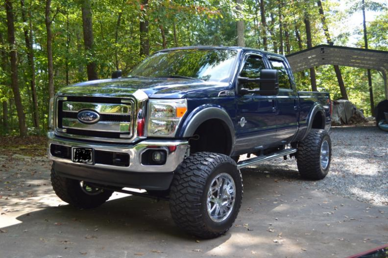 FOR SALE: 2011 ford f250 6.7 4x4 lifted fully loaded navigation, back ...