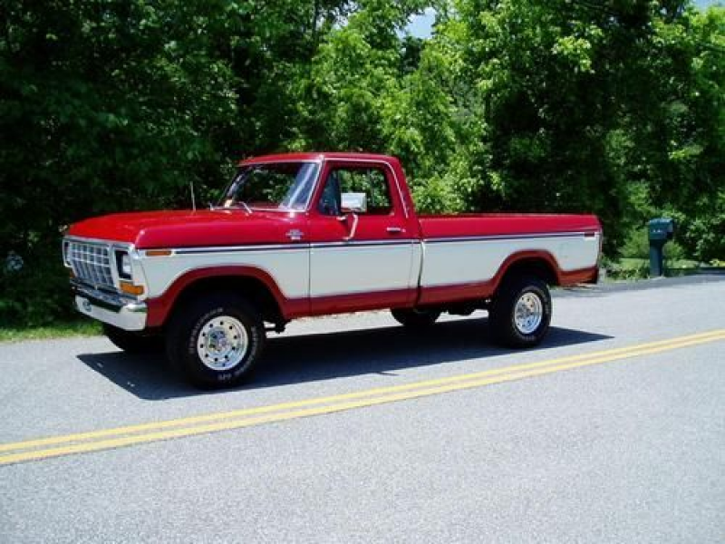My first truck was a 1978 Ford F150 Custom Trailer Special. Boy was ...
