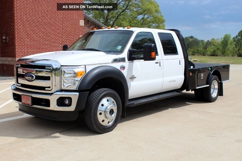 2011 Ford F - 550 Duty Lariat Cab & Chassis 4 - Door 6. 7l Diesel 4x4 ...