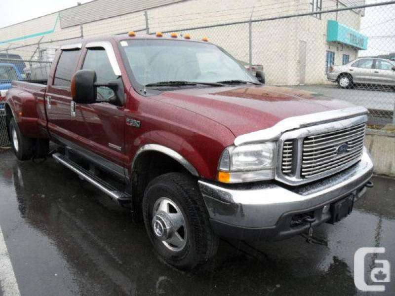 2004 FORD F350 DUALLY DIESEL XLT-LEATHER - $16990 (LANGLEY - SURREY ...