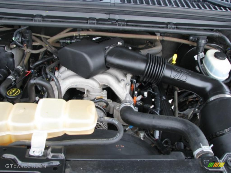 2004 Ford F250 Super Duty Lariat Crew Cab 4x4 6.8 Liter SOHC 20-Valve ...
