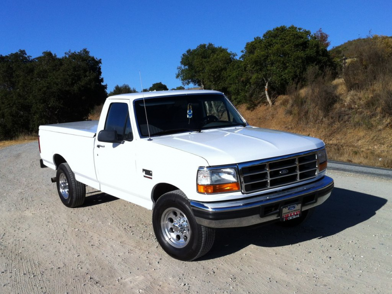 After 1997 Ford F250 Powerstroke 7.3 frontal view by Partywave