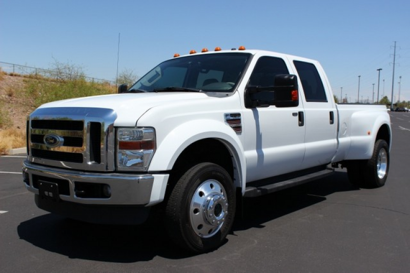 2008 Ford F450 Crew Cab 4X4 Diesel Dually Lariat Nav/Leather Extra ...