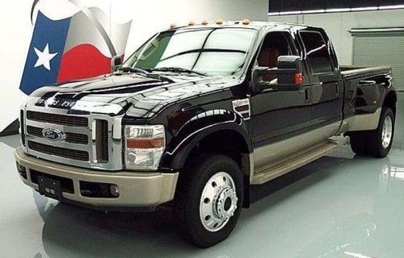 2008 Ford F-450 King Ranch Crew Diesel 4x4 Dually Low Mileage Fully ...