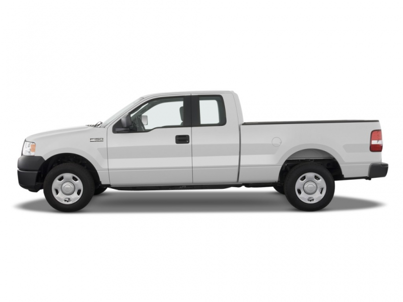 Side Exterior View - 2008 Ford F-150 2WD SuperCab 145" XL