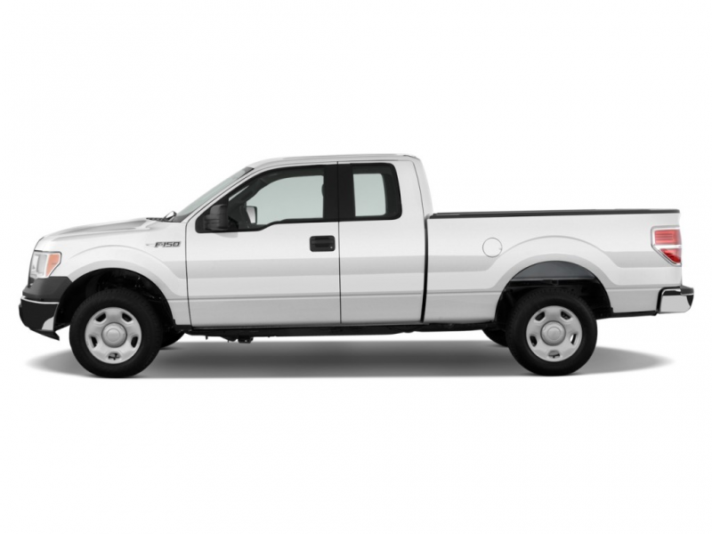 Side Exterior View - 2012 Ford F-150 2WD SuperCab 163" XL
