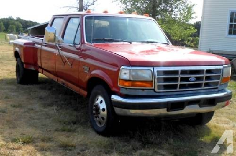 1997 Ford F350 Crew Cab DRW Turbo Diesel for sale in Hillsdale ...