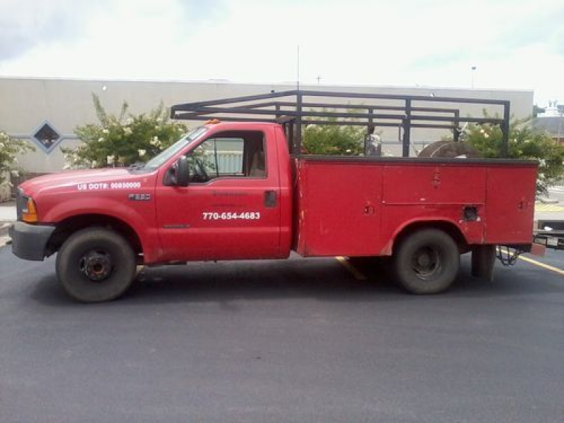 1999 FORD F350 UTILITY BED WORK TRUCK, US $4,002.00, image 1