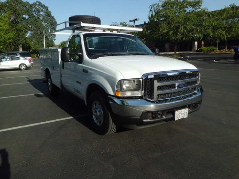 2003 Ford F350 Diesel Utility Truck-----Very nice condition work truck ...
